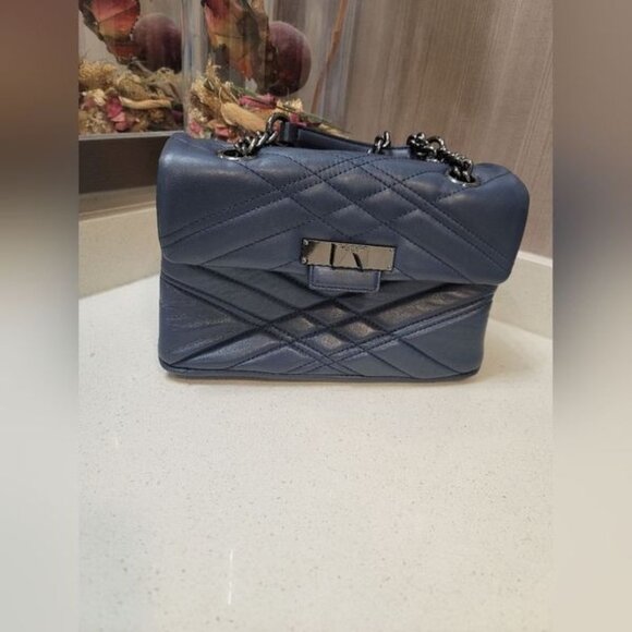 Kurt Geiger London Mayfair Quilted Leather Shoulder Hand Bag - Picture 2 of 9